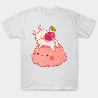 Bunny Ice Cream Sundae T-Shirt